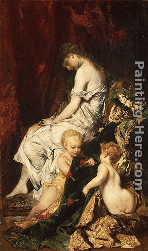The Dream after the Ball painting - Hans Makart The Dream after the Ball art painting